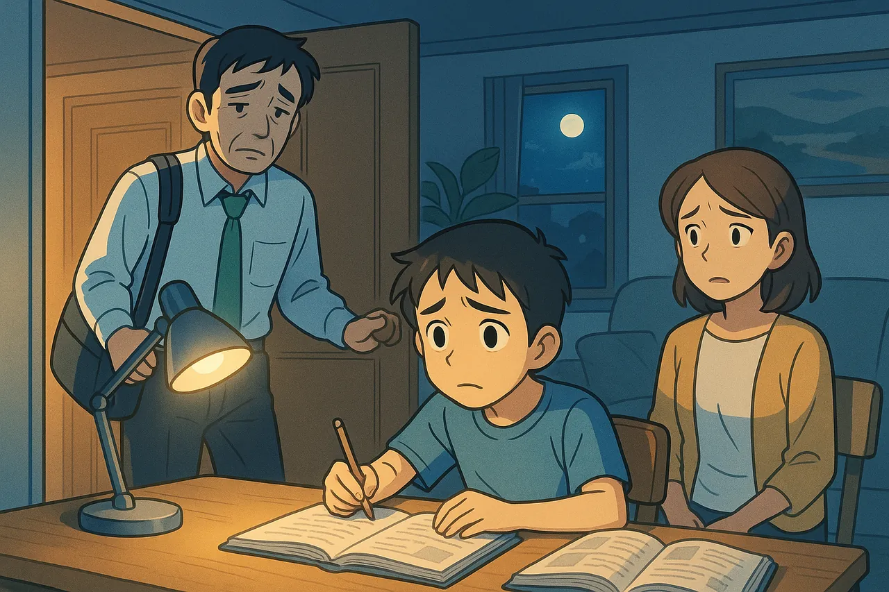 「お父さんが変わった日」中学生が見た働き方改革の真実【AI活用で家族の時間を取り戻した教師の物語】